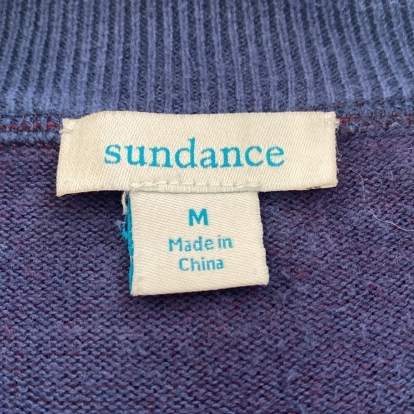 Sundance Retro 100% Cotton Skiwear sweater/Shirt. Stay warm on the slopes. Sz M - Picture 4 of 10